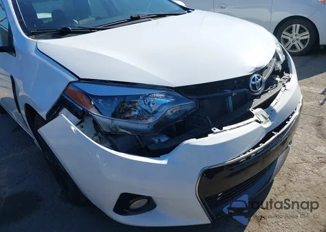 2014 Toyota Corolla S Plus from USA, damaged, VIN 5YFBURHE7EP037691